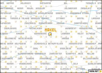 map of Makel