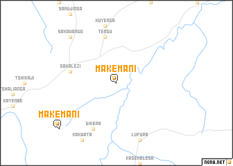 map of Makemani