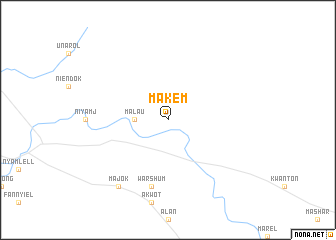 map of Makem