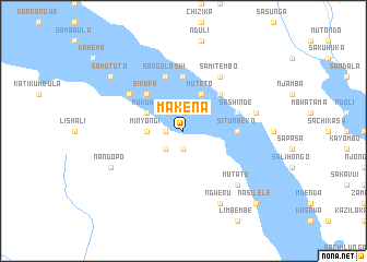 map of Makena