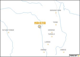 map of Makena