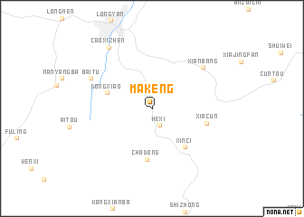 map of Makeng