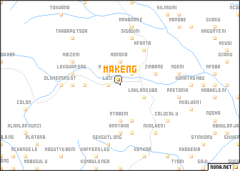 map of Makeng