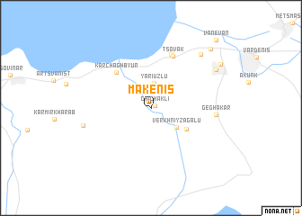 map of Makʼenis