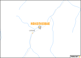 map of Makenkebwe