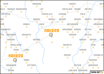 map of Makera