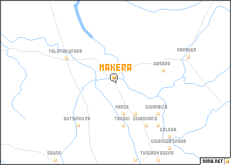 map of Makera