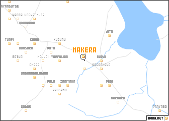 map of Makera
