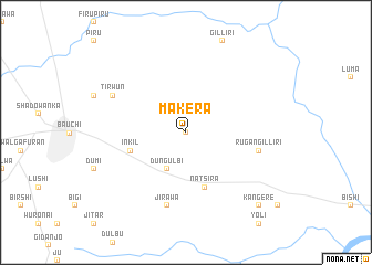 map of Makera