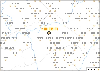 map of Makerifi