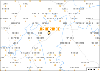 map of Makerimbe