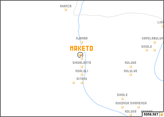 map of Maketo