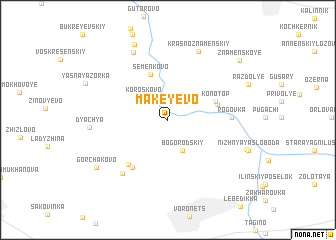 map of Makeyevo