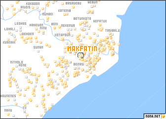 map of Makfatin