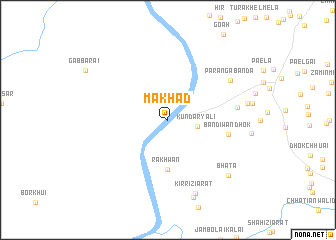 map of Makhad