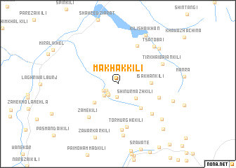 map of Mākhak Kili