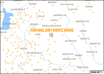 map of Makhala Aymanichane