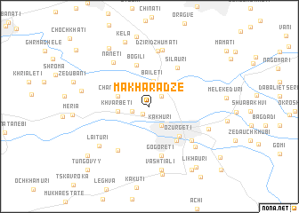 map of Makharadze