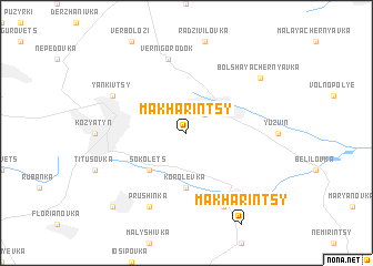 map of Makharintsy