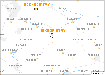 map of Makharintsy