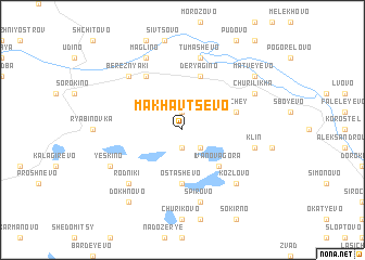 map of Makhavtsevo