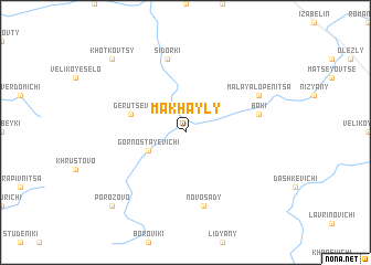 map of Makhayly