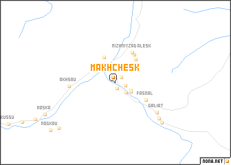 map of Makhchesk