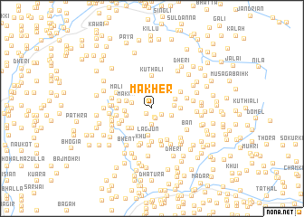 map of Makher