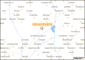 map of Makhfamane