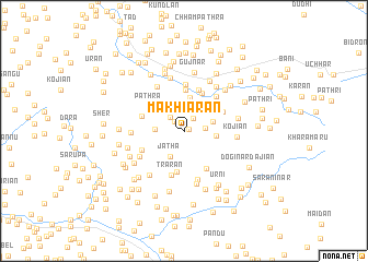 map of Makhiārān