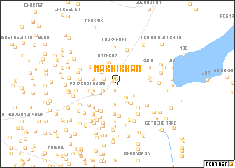 map of Makhi Khān