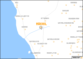 map of Makhil