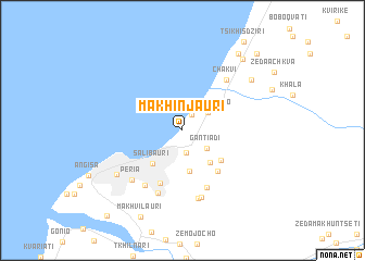 map of Makhinjauri