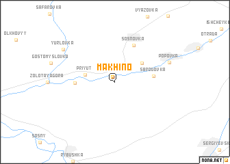 map of Makhino