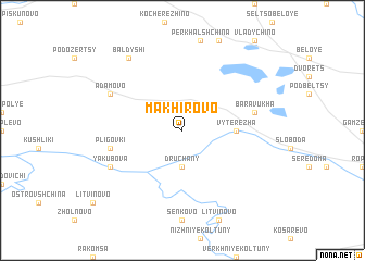 map of Makhirovo