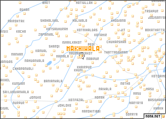 map of Makhiwāla