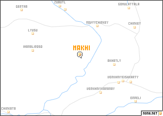 map of (( Makhi ))