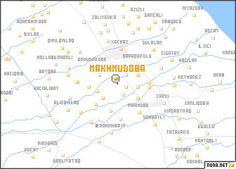 map of (( Makhmudoba ))