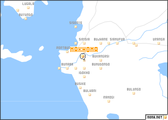 map of Makhoma