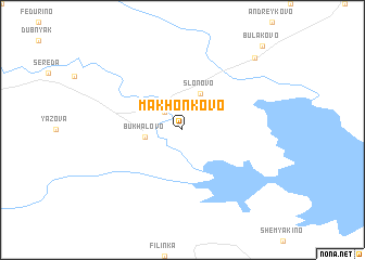 map of Makhon\