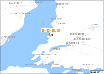 map of Makhovka