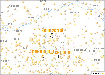 map of Makhranai