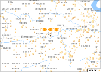 map of Makhrānai