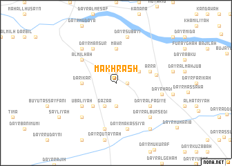 map of Makhrash