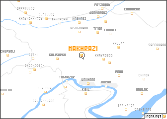 map of Makhrazi