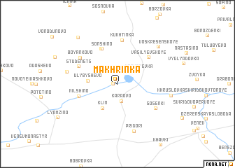 map of Makhrinka