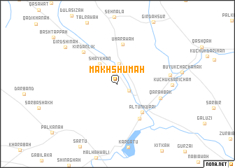 map of Makhshūmah