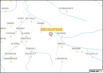 map of Makhumsha