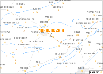 map of Makhundzhia