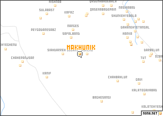 map of Mākhūnīk